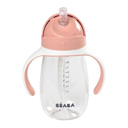 Поїльник з трубочкою Beaba - рожевий