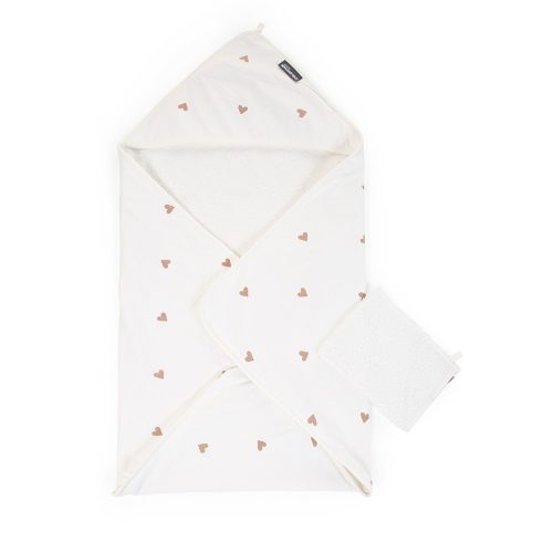 Рушник з капюшоном Childhome - Hearts