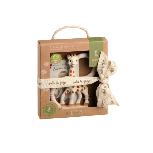 Прорізувач із кільцями Sophie La Girafe So Pure