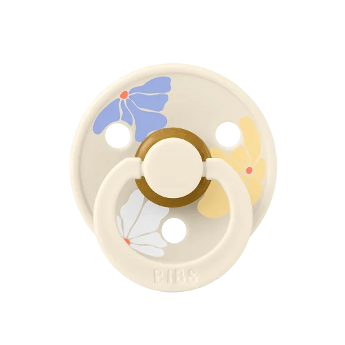 Пустушка BIBS Colour Latex Morning Bloom - Ivory