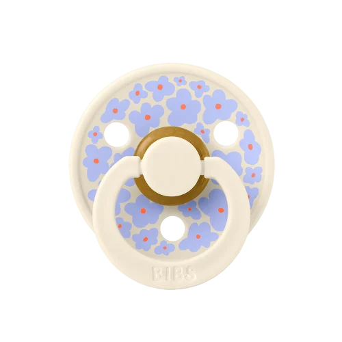 Пустушка BIBS Colour Latex Jasmine Field - Ivory