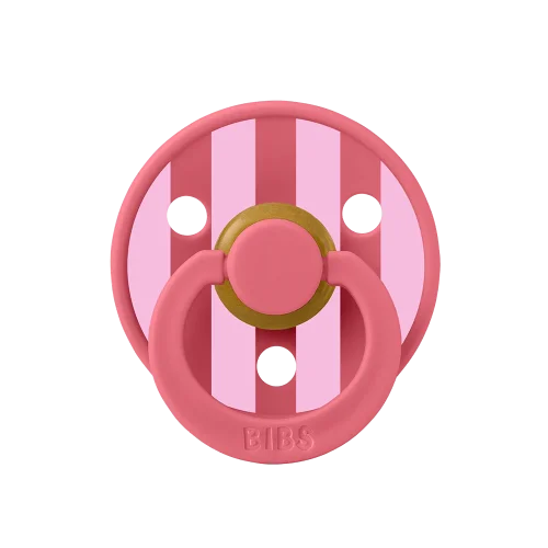 Пустушка BIBS Colour Latex Block  - Coral Baby Pink
