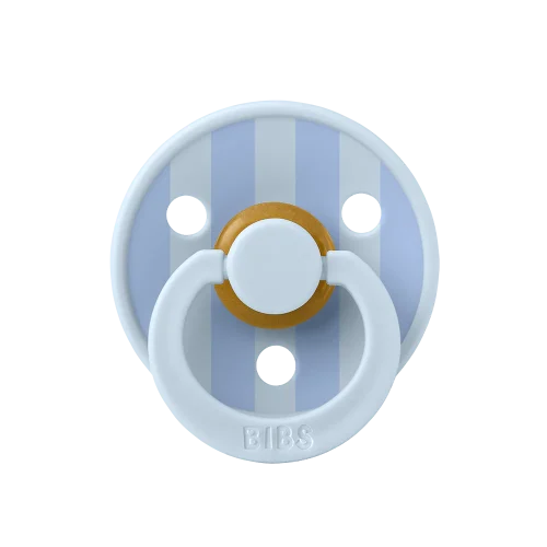 Пустушка BIBS Colour Latex Block  - Baby Blue Dusty Blue