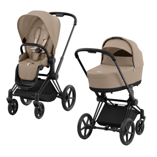 Візочок Cybex Priam 4.0 Cozy Beige Black Matt 2 в 1