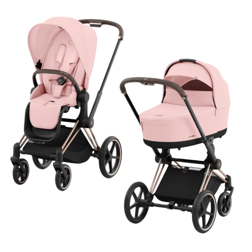 Візочок Cybex Priam 4.0 Peach Pink Rose Gold 2 в 1