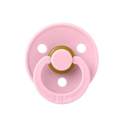 Пустушка BIBS Colour Latex Round – Baby Pink