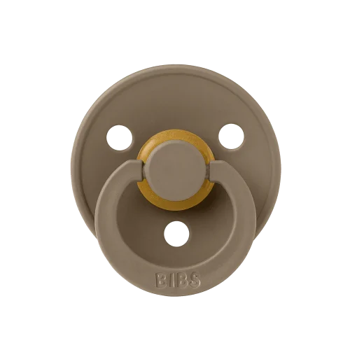 Пустушка BIBS Colour Latex Round – Dark Oak