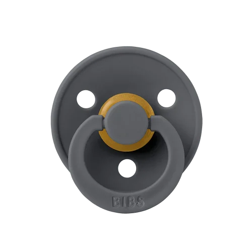 Пустушка BIBS Colour Latex Round – Iron