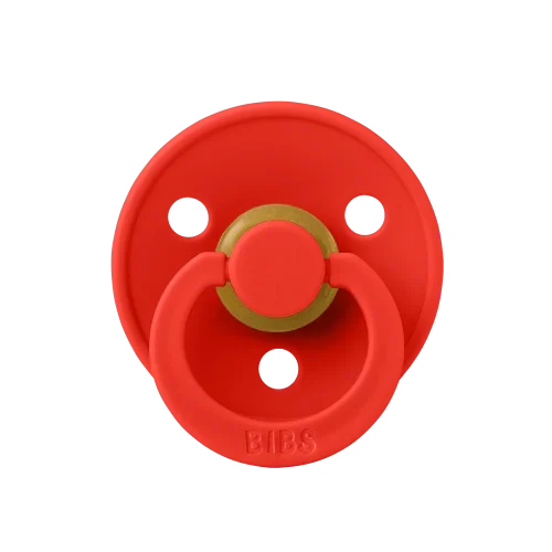 Пустушка BIBS Colour Latex Round – Candy Apple