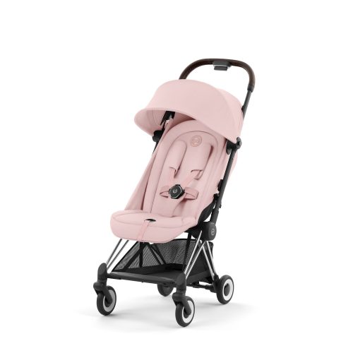 Візочок Cybex Сoya Peach Pink шасі Chrome
