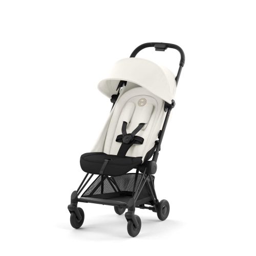 Візочок Cybex Coya Off White шасі Matt Black