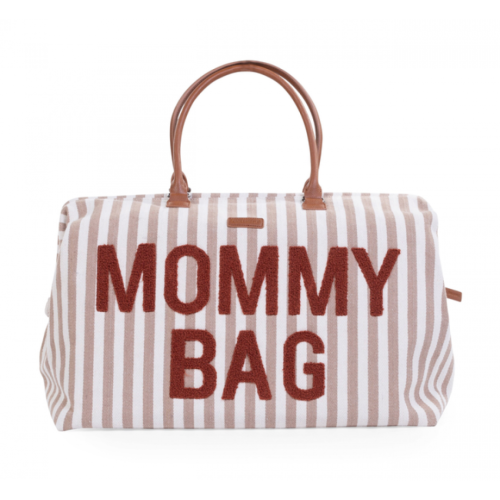 Сумка Сhildhome Mommy Bag Stripes - Nude Terracotta