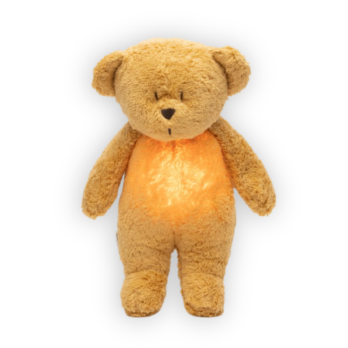 Співаючий ведмедик з нічником Moonie - Honey