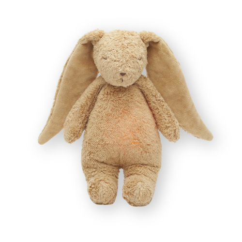 Співаючий зайчик з нічником Moonie - Cappuccino