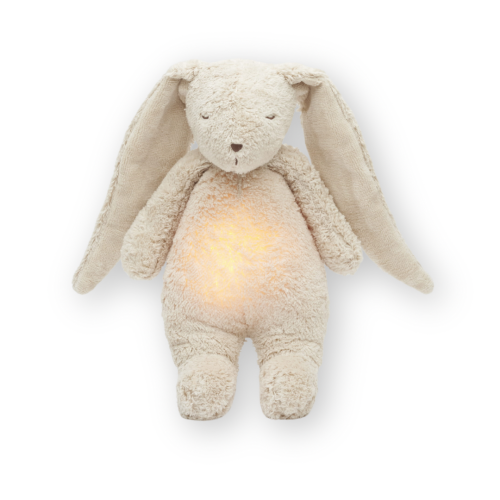 Співаючий зайчик з нічником Moonie - Sand