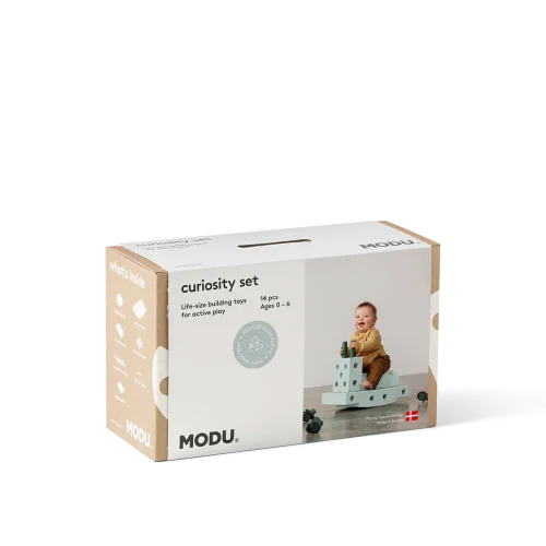 Набір великих кубиків MODU CURIOSITY - Mint