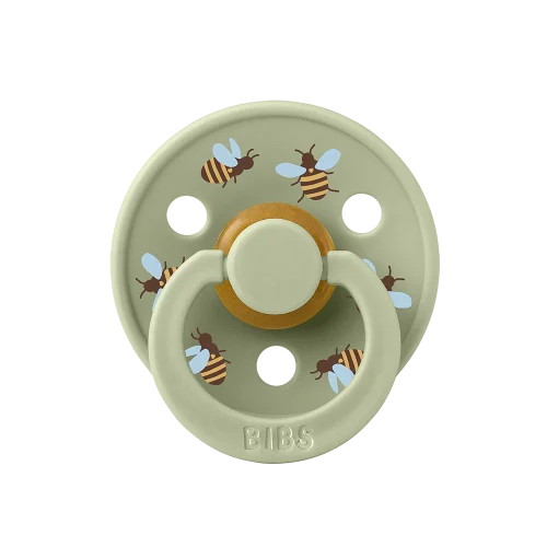 Пустушка BIBS Colour Latex Bumblebee Friends - Sage