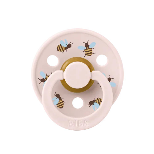 Пустушка BIBS Colour Latex Bumblebee Friends - Petal