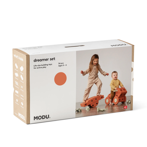 Набір великих кубиків MODU DREAMER - Burnt Orange