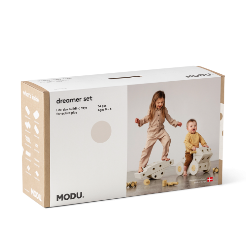 Набір великих кубиків MODU DREAMER - Sand Grey