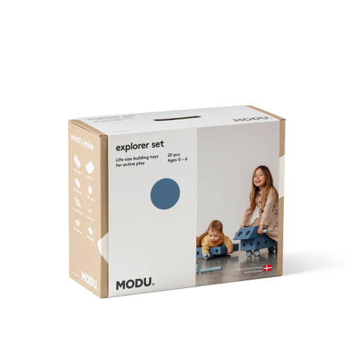 Набір великих кубиків MODU EXPLORER - Blue