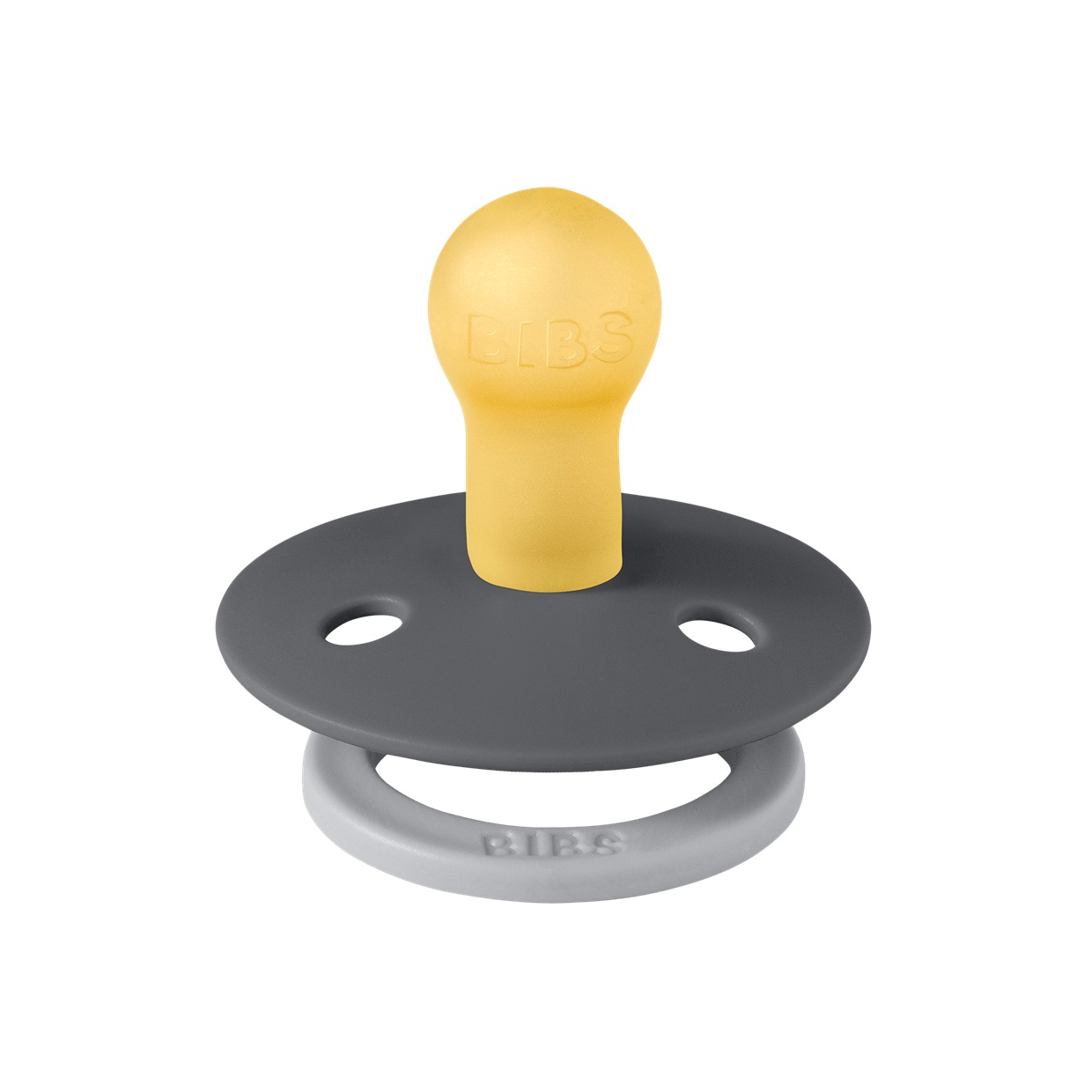 Пустушка BIBS Colour Latex Fusion - Iron Cloud - Зображення 2