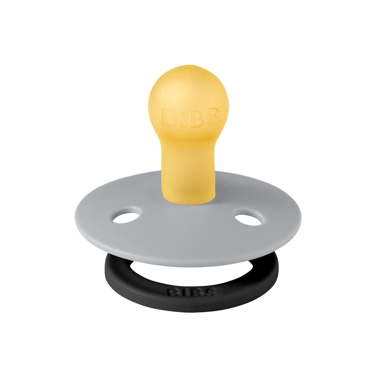 Пустушка BIBS Colour Latex Fusion - Cloud Black - Зображення 2