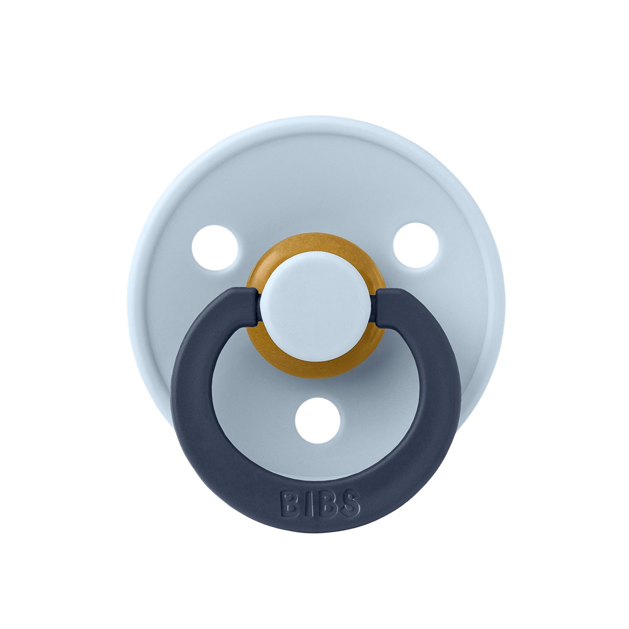 Пустушка BIBS Colour Latex Fusion - Baby Blue Deep Space