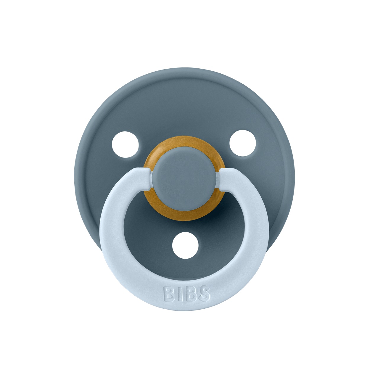 Пустушка BIBS Colour Latex Fusion - Petrol Baby Blue