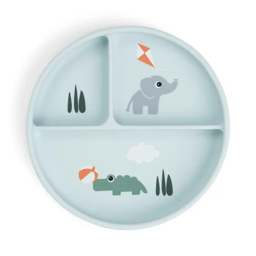 Роздільна тарілка Playground - Blue