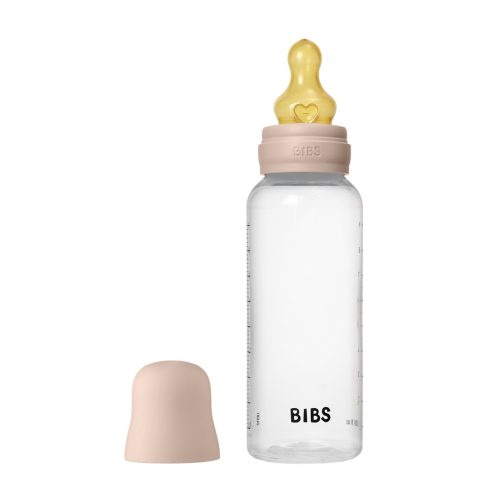Дитяча пляшечка BIBS Baby Bottle Round Latex 270 мл