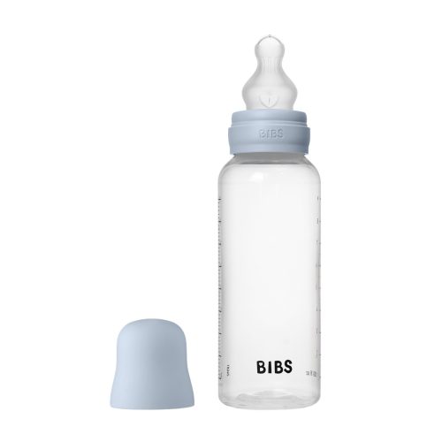 Дитяча пляшечка BIBS Baby Bottle Round Silicone 270 мл Medium Flow