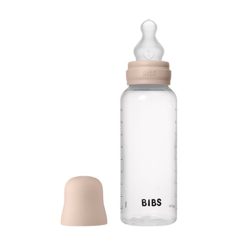 Дитяча пляшечка BIBS Baby Bottle Round Silicone 270 мл Medium Flow