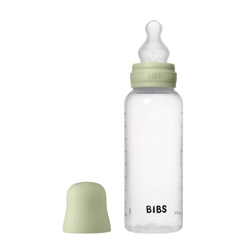 Дитяча пляшечка BIBS Baby Bottle Round Silicone 270 мл Medium Flow