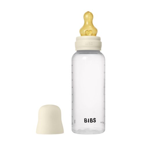 Дитяча пляшечка BIBS Baby Bottle Round Latex 270 мл Medium Flow