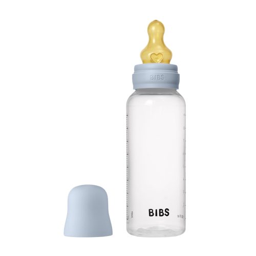 Дитяча пляшечка BIBS Baby Bottle Round Latex 270 мл Medium Flow