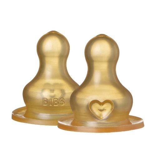 Змінні соски для пляшечки BIBS Bottle Niple 2 pack Latex Fast Flow